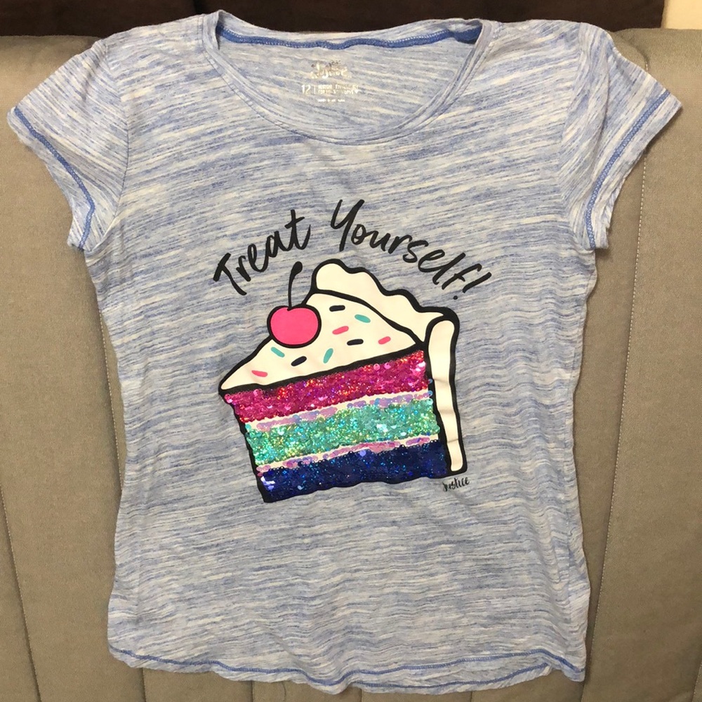 Justice Mermaid Flip Sequin T-Shirt